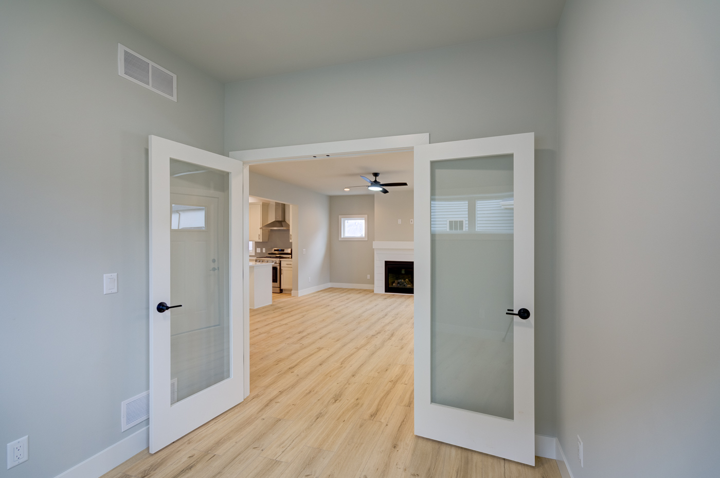 Office French doors
